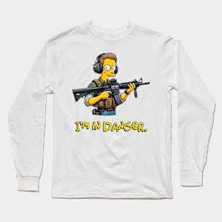 Tactical Yellow People Long Sleeve T-Shirt